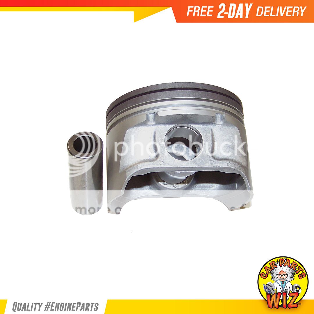 Pistons and Rings Fits 0006 Nissan Sentra 1.8L DOHC 16v QG18DE eBay